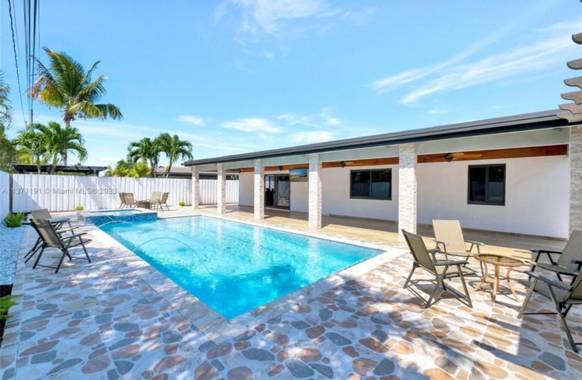 Villa Heated Pool Hot Tub Miami Esterno foto