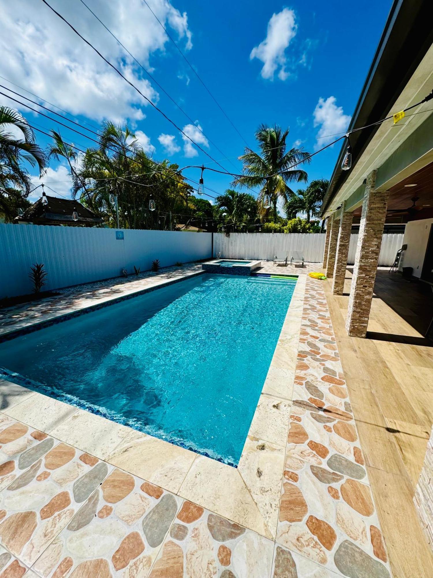 Villa Heated Pool Hot Tub Miami Esterno foto