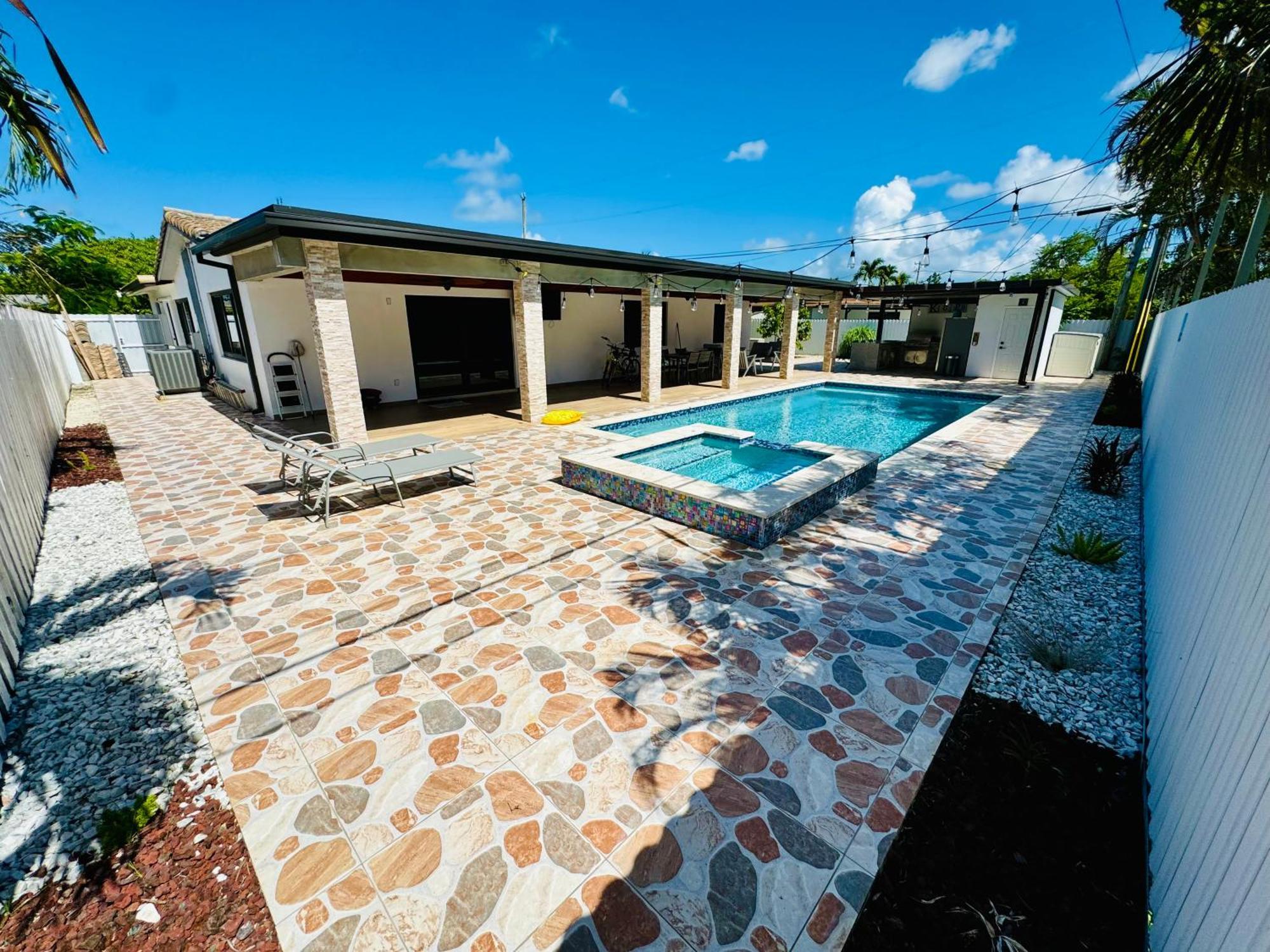 Villa Heated Pool Hot Tub Miami Esterno foto