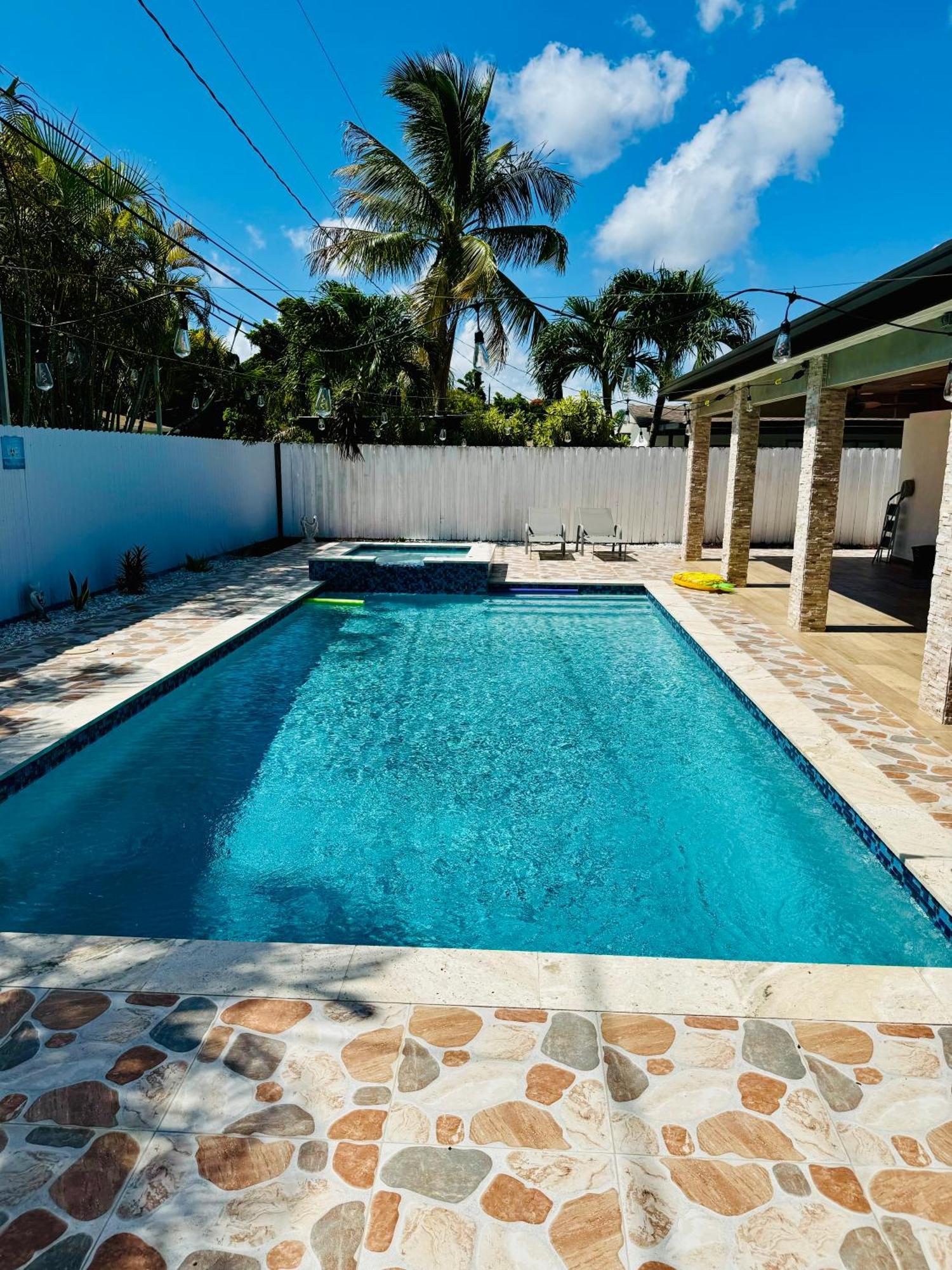 Villa Heated Pool Hot Tub Miami Esterno foto